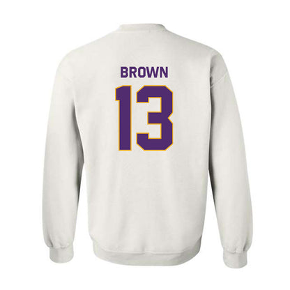 Albany - NCAA Men's Track & Field : Amar Brown - Classic Shersey Crewneck Sweatshirt-1