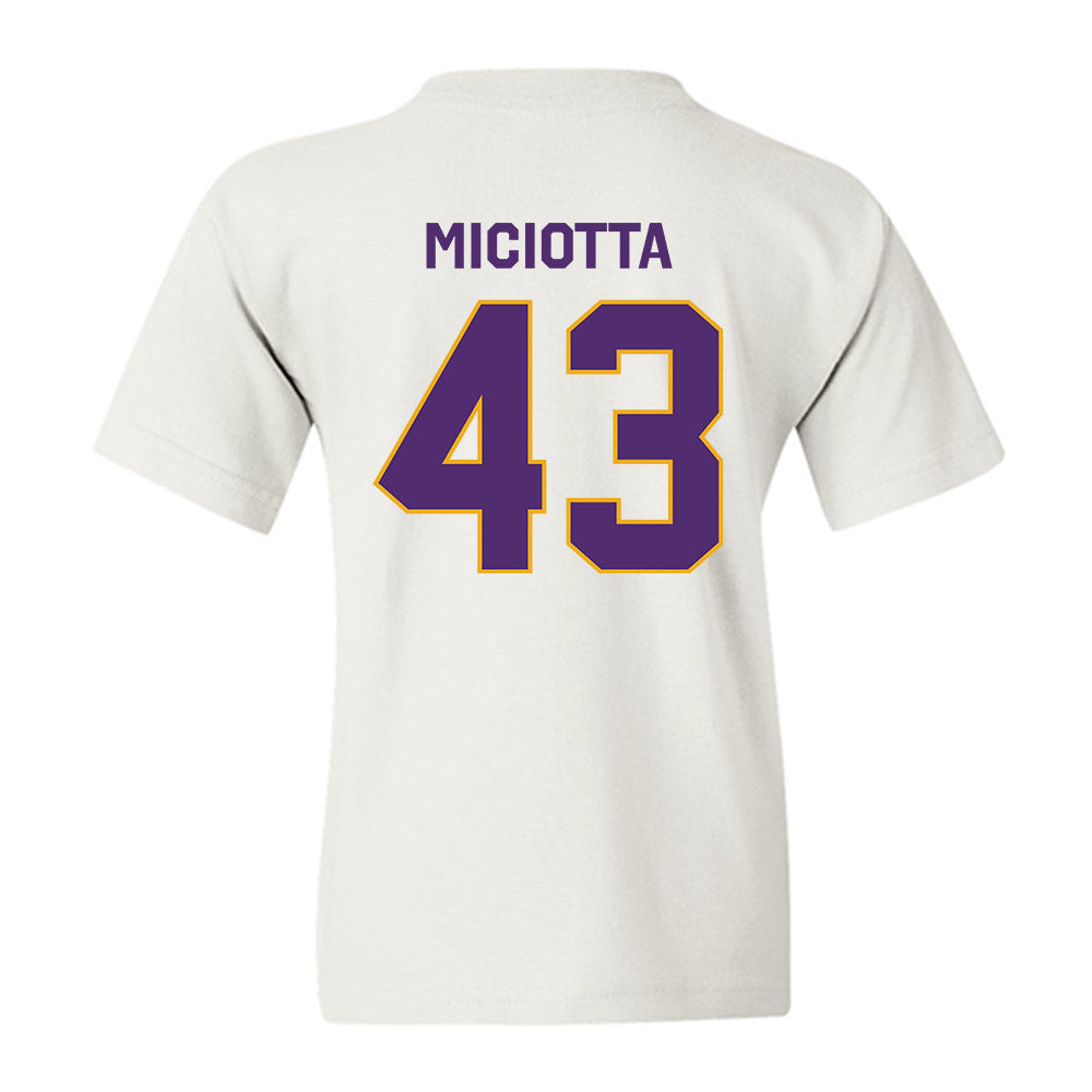 Albany - NCAA Football : Carlo Miciotta - Classic Shersey Youth T-Shirt-1
