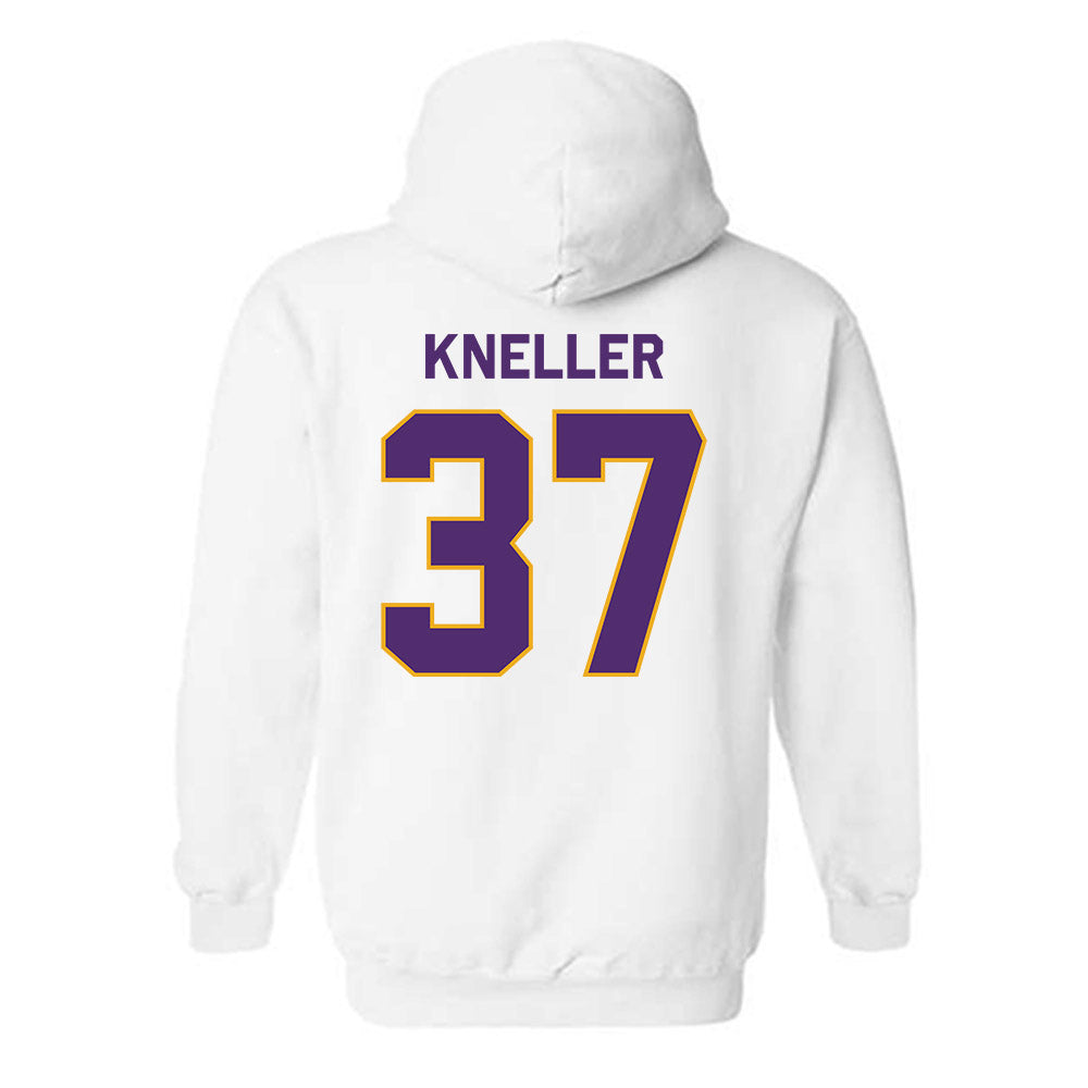 Albany - NCAA Baseball : Tyler Kneller - Classic Shersey Hooded Sweatshirt-1