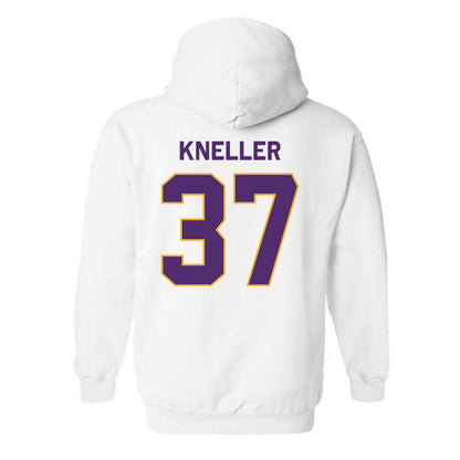 Albany - NCAA Baseball : Tyler Kneller - Classic Shersey Hooded Sweatshirt-1