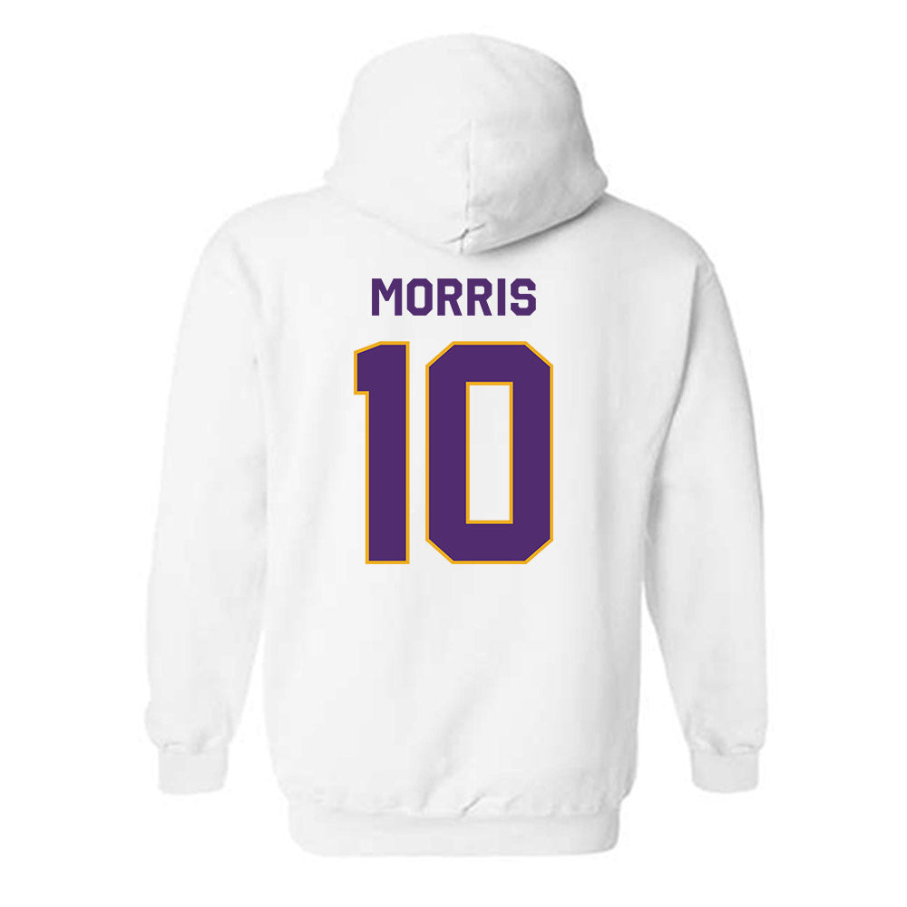 Albany - NCAA Baseball : Logan Morris - Classic Shersey Hooded Sweatshirt-1