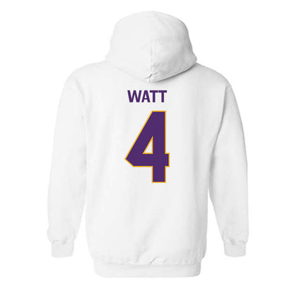 Albany - NCAA Men's Soccer : Lucas Watt - Classic Shersey Hooded Sweatshirt-1