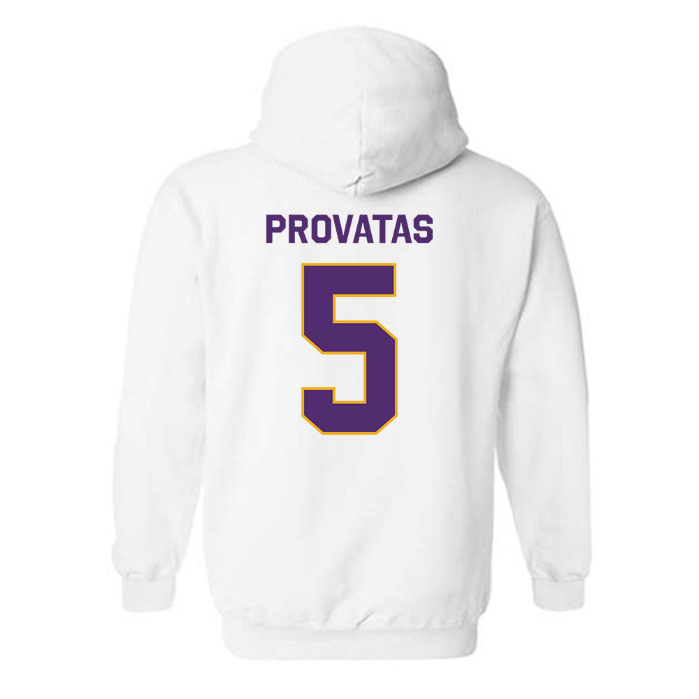 Albany - NCAA Women's Volleyball : Kiki Provatas - Classic Shersey Hooded Sweatshirt-1