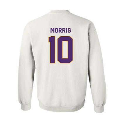 Albany - NCAA Baseball : Logan Morris - Classic Shersey Crewneck Sweatshirt-1
