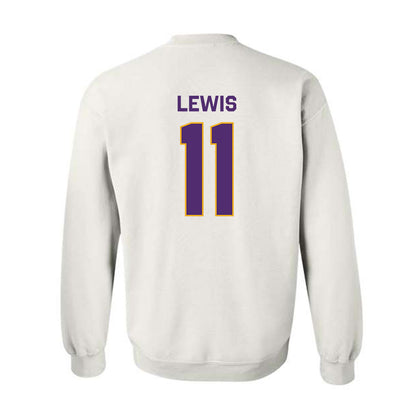 Albany - NCAA Football : Shawan Lewis - Classic Shersey Crewneck Sweatshirt-1
