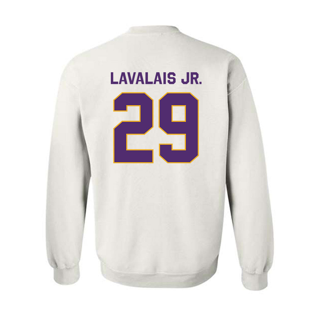 Albany - NCAA Football : Romero Lavalais Jr. - Classic Shersey Crewneck Sweatshirt-1