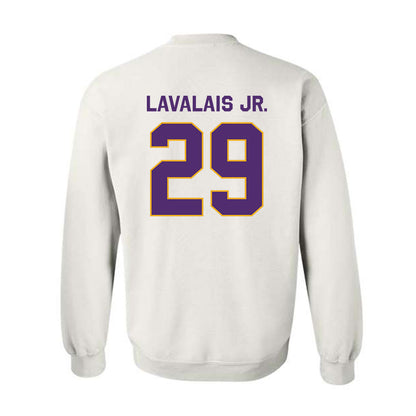 Albany - NCAA Football : Romero Lavalais Jr. - Classic Shersey Crewneck Sweatshirt-1