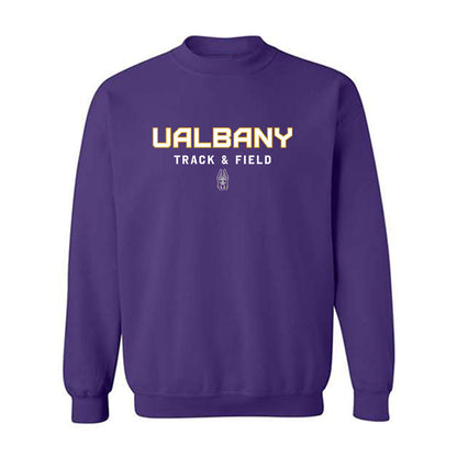 Albany - NCAA Men's Track & Field : Kenan Grant - Classic Shersey Crewneck Sweatshirt-0
