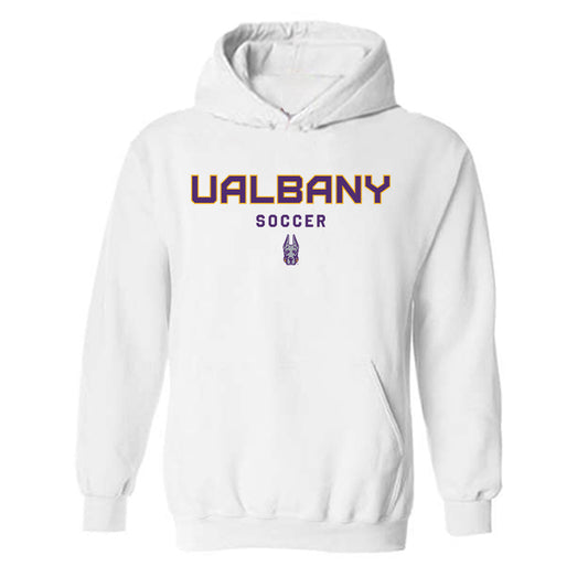 Albany - NCAA Women's Soccer : Julia DiRaddo - Classic Shersey Hooded Sweatshirt-0