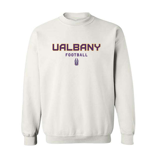 Albany - NCAA Football : Kylen Austin - Classic Shersey Crewneck Sweatshirt-0