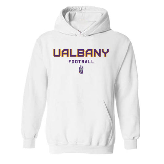 Albany - NCAA Football : Keon Kenner - Classic Shersey Hooded Sweatshirt-0