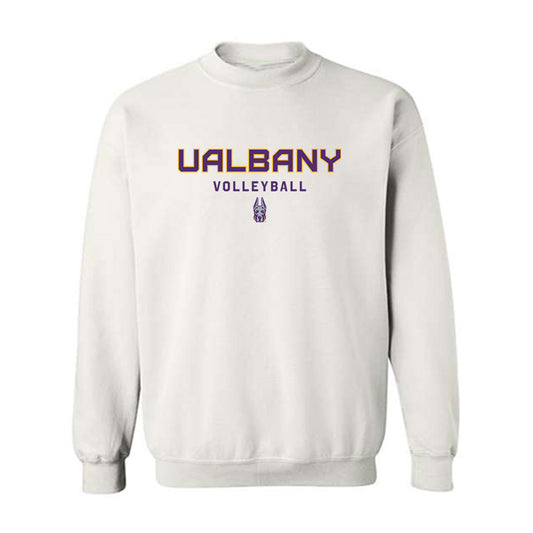 Albany - NCAA Women's Volleyball : Kiki Provatas - Classic Shersey Crewneck Sweatshirt-0