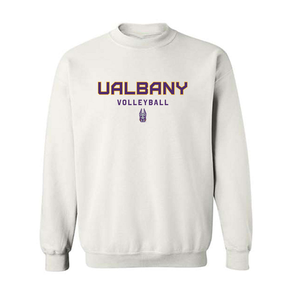 Albany - NCAA Women's Volleyball : Duri Harden - Classic Shersey Crewneck Sweatshirt-0