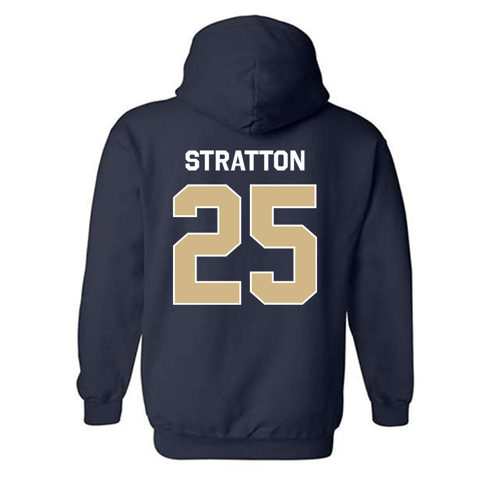 GWU - NCAA Men's Swimming & Diving : Shae Stratton - Classic Shersey Hooded Sweatshirt-1