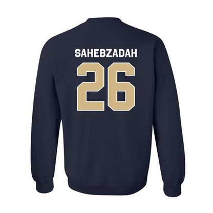 GWU - NCAA Baseball : Adham Sahebzadah - Classic Shersey Crewneck Sweatshirt-1