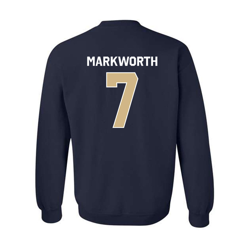 GWU - NCAA Women's Volleyball : Abby Markworth - Classic Shersey Crewneck Sweatshirt-1