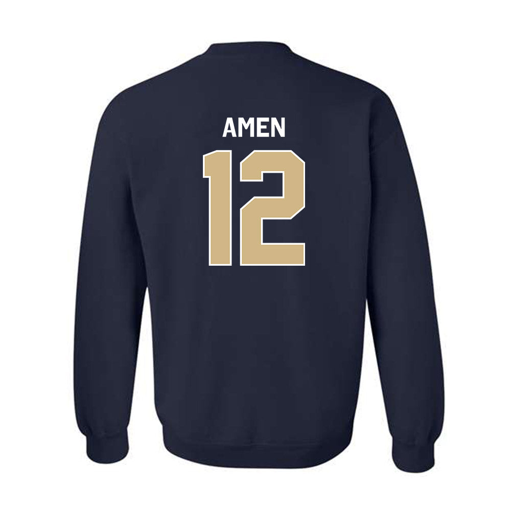 GWU - NCAA Men's Water Polo : Brian Amen - Classic Shersey Crewneck Sweatshirt-1