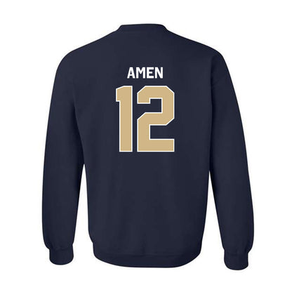 GWU - NCAA Men's Water Polo : Brian Amen - Classic Shersey Crewneck Sweatshirt-1