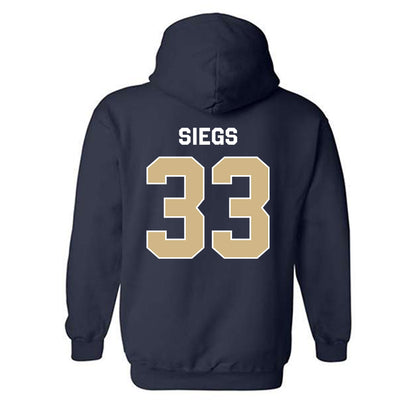 GWU - NCAA Baseball : Brandon Siegs - Classic Shersey Hooded Sweatshirt-1