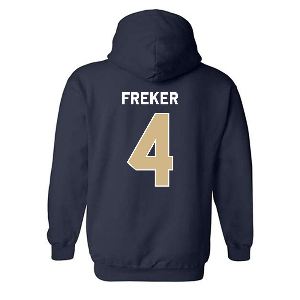 GWU - NCAA Baseball : Brodie Freker - Classic Shersey Hooded Sweatshirt-1