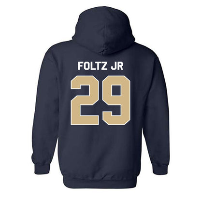 GWU - NCAA Baseball : Michael Foltz Jr - Classic Shersey Hooded Sweatshirt-1