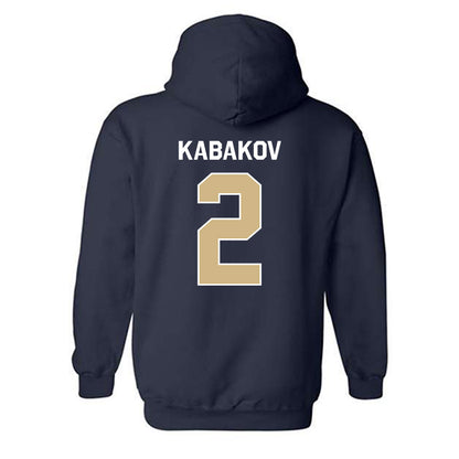 GWU - NCAA Men's Water Polo : Yam Kabakov - Classic Shersey Hooded Sweatshirt-1
