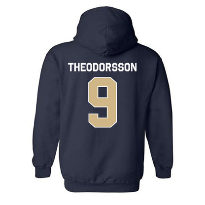 GWU - NCAA Women's Basketball : Emma Theodorsson - Classic Shersey Hooded Sweatshirt-1