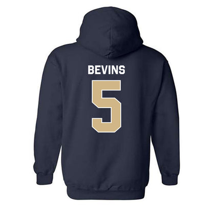 GWU - NCAA Men's Basketball : Ty Bevins - Classic Shersey Hooded Sweatshirt-1