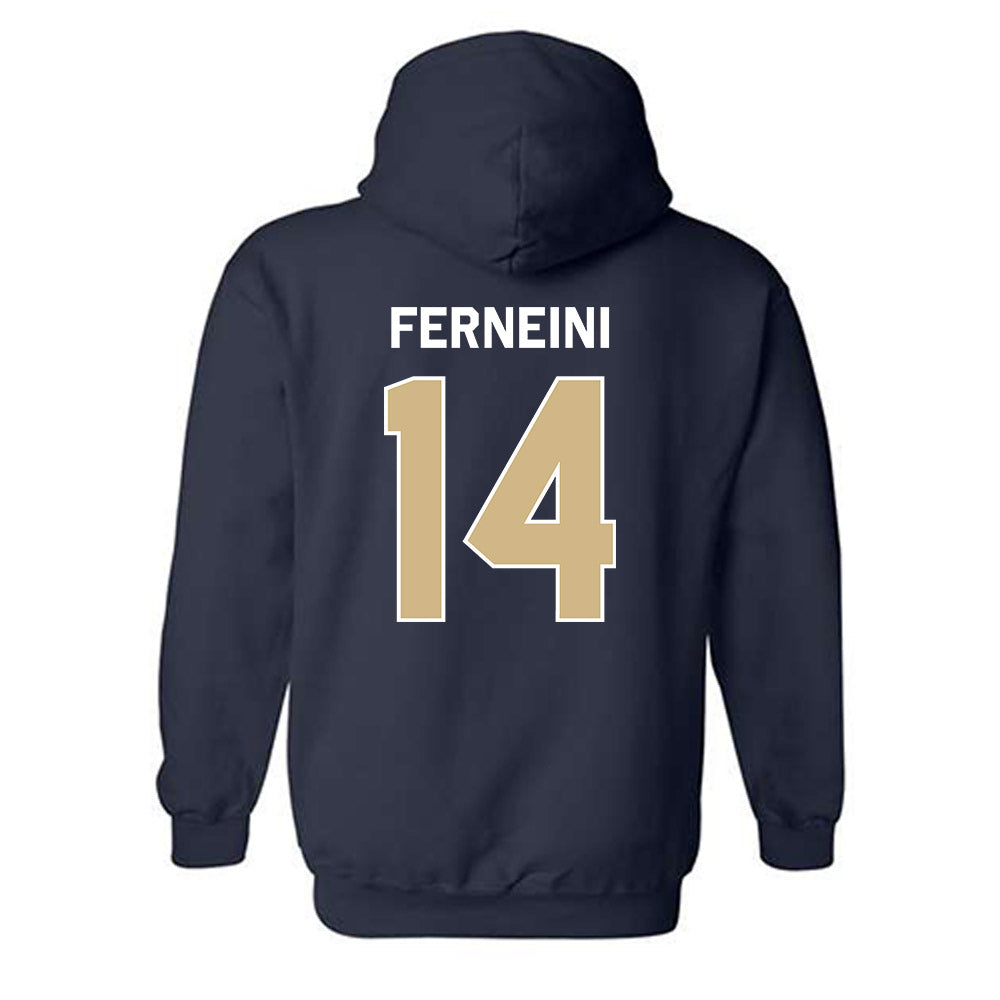 GWU - NCAA Men's Water Polo : Anthony Ferneini - Classic Shersey Hooded Sweatshirt-1