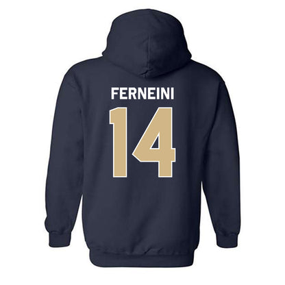 GWU - NCAA Men's Water Polo : Anthony Ferneini - Classic Shersey Hooded Sweatshirt-1