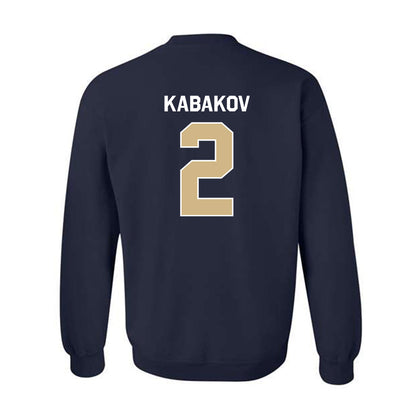 GWU - NCAA Men's Water Polo : Yam Kabakov - Classic Shersey Crewneck Sweatshirt-1