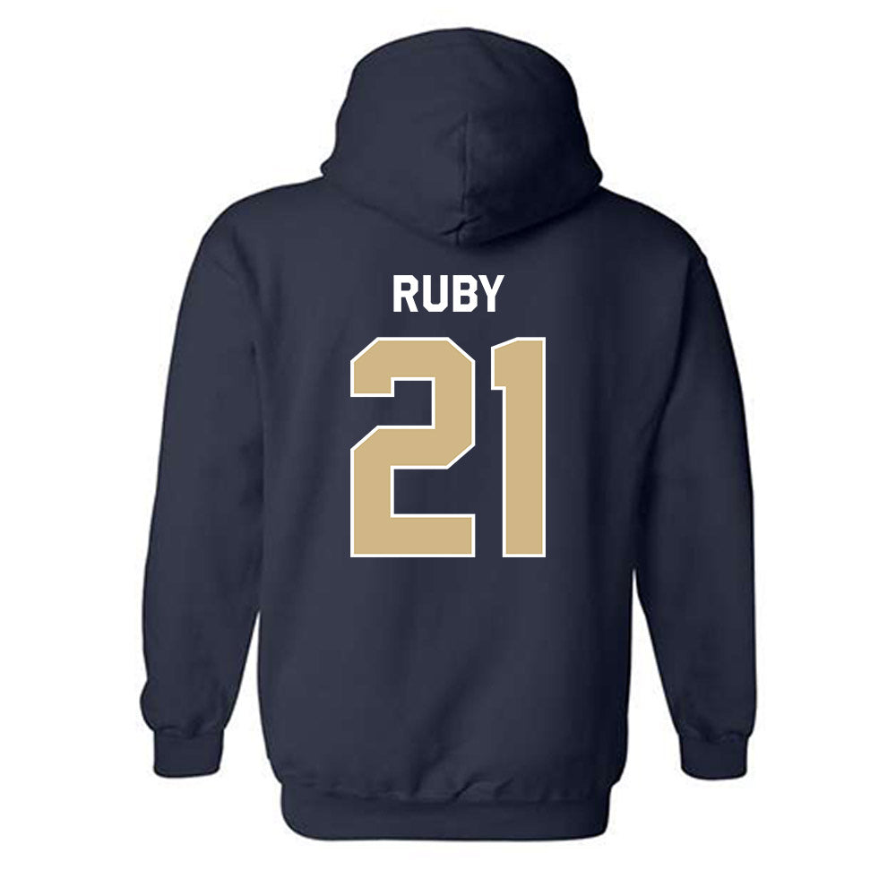 GWU - NCAA Softball : Isabella Ruby - Classic Shersey Hooded Sweatshirt-1