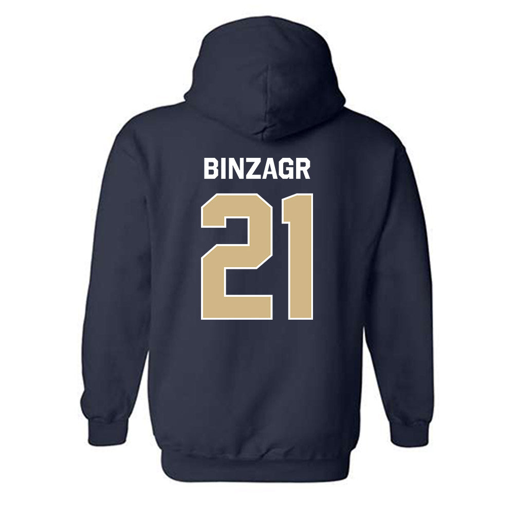 GWU - NCAA Men's Basketball : Mohamed Binzagr - Classic Shersey Hooded Sweatshirt-1