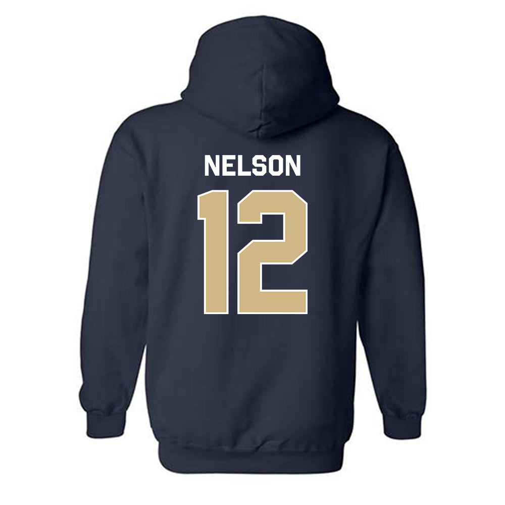 GWU - NCAA Men's Water Polo : Austin Nelson - Classic Shersey Hooded Sweatshirt-1