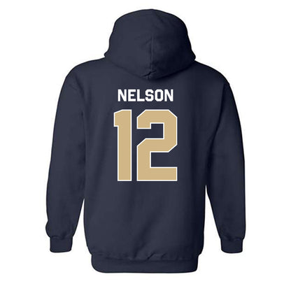 GWU - NCAA Men's Water Polo : Austin Nelson - Classic Shersey Hooded Sweatshirt-1