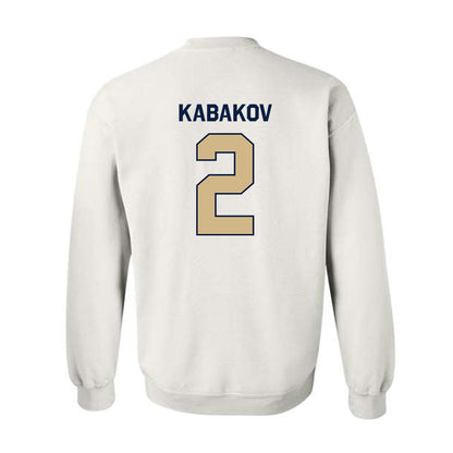 GWU - NCAA Men's Water Polo : Yam Kabakov - Classic Shersey Crewneck Sweatshirt-1