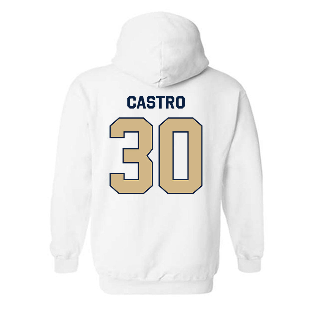 GWU - NCAA Men's Basketball : Rafael Castro - Classic Shersey Hooded Sweatshirt-1