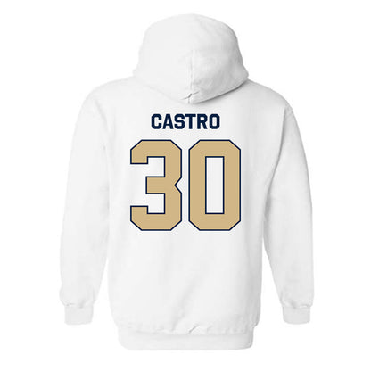 GWU - NCAA Men's Basketball : Rafael Castro - Classic Shersey Hooded Sweatshirt-1