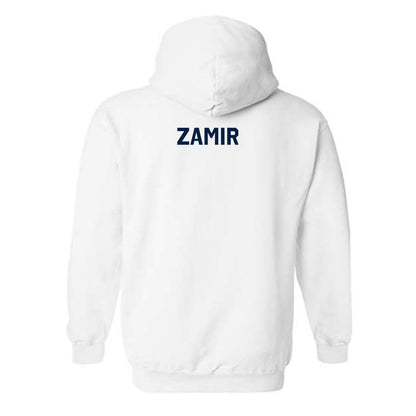 GWU - NCAA Men's Swimming & Diving : Eldad Zamir - Classic Shersey Hooded Sweatshirt-1
