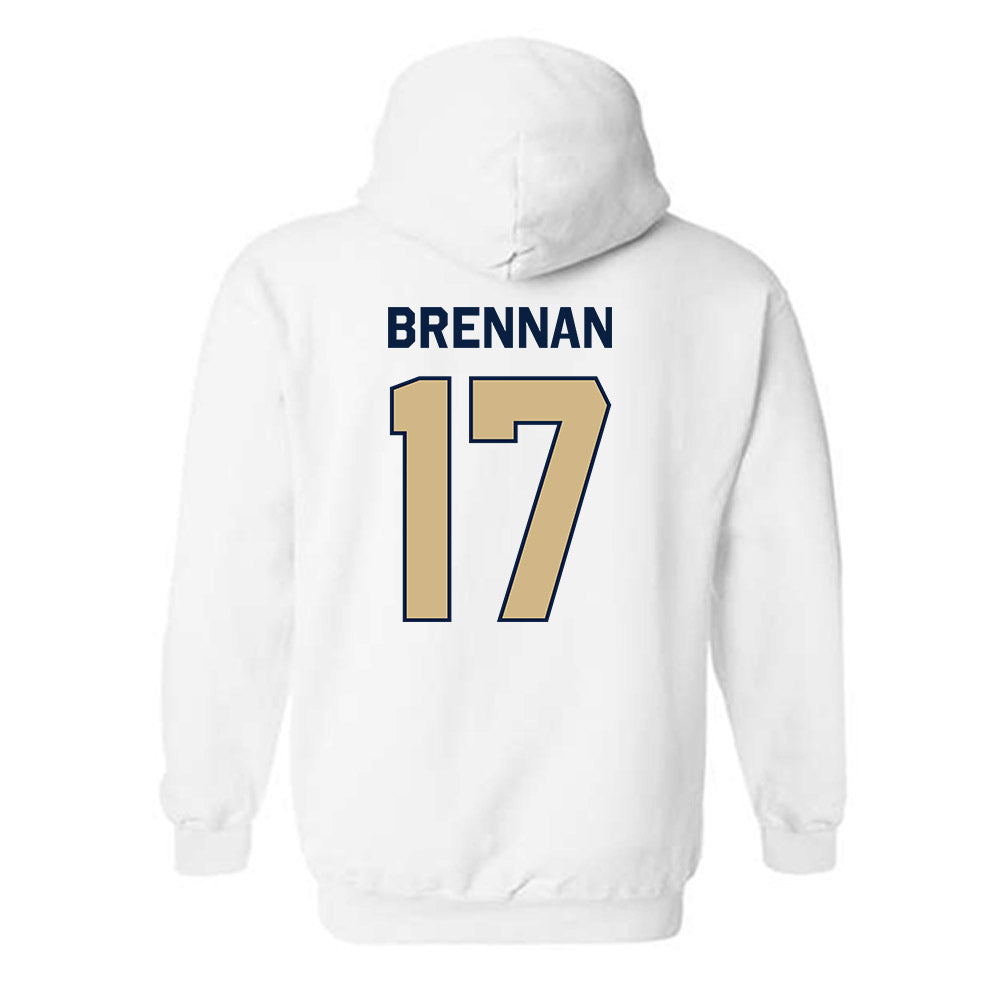GWU - NCAA Baseball : Teddy Brennan - Classic Shersey Hooded Sweatshirt-1