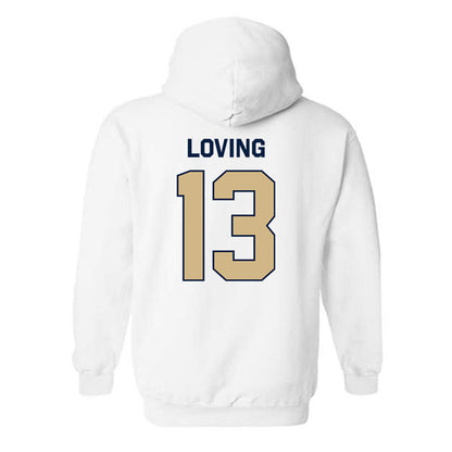 GWU - NCAA Women's Basketball : Caia Loving - Classic Shersey Hooded Sweatshirt-1