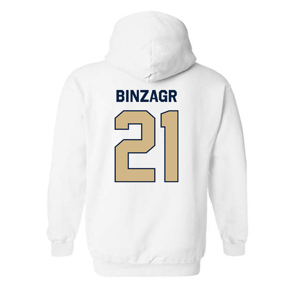 GWU - NCAA Men's Basketball : Mohamed Binzagr - Classic Shersey Hooded Sweatshirt-1