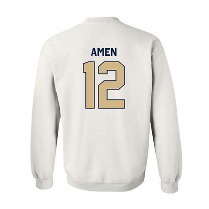 GWU - NCAA Men's Water Polo : Brian Amen - Classic Shersey Crewneck Sweatshirt-1