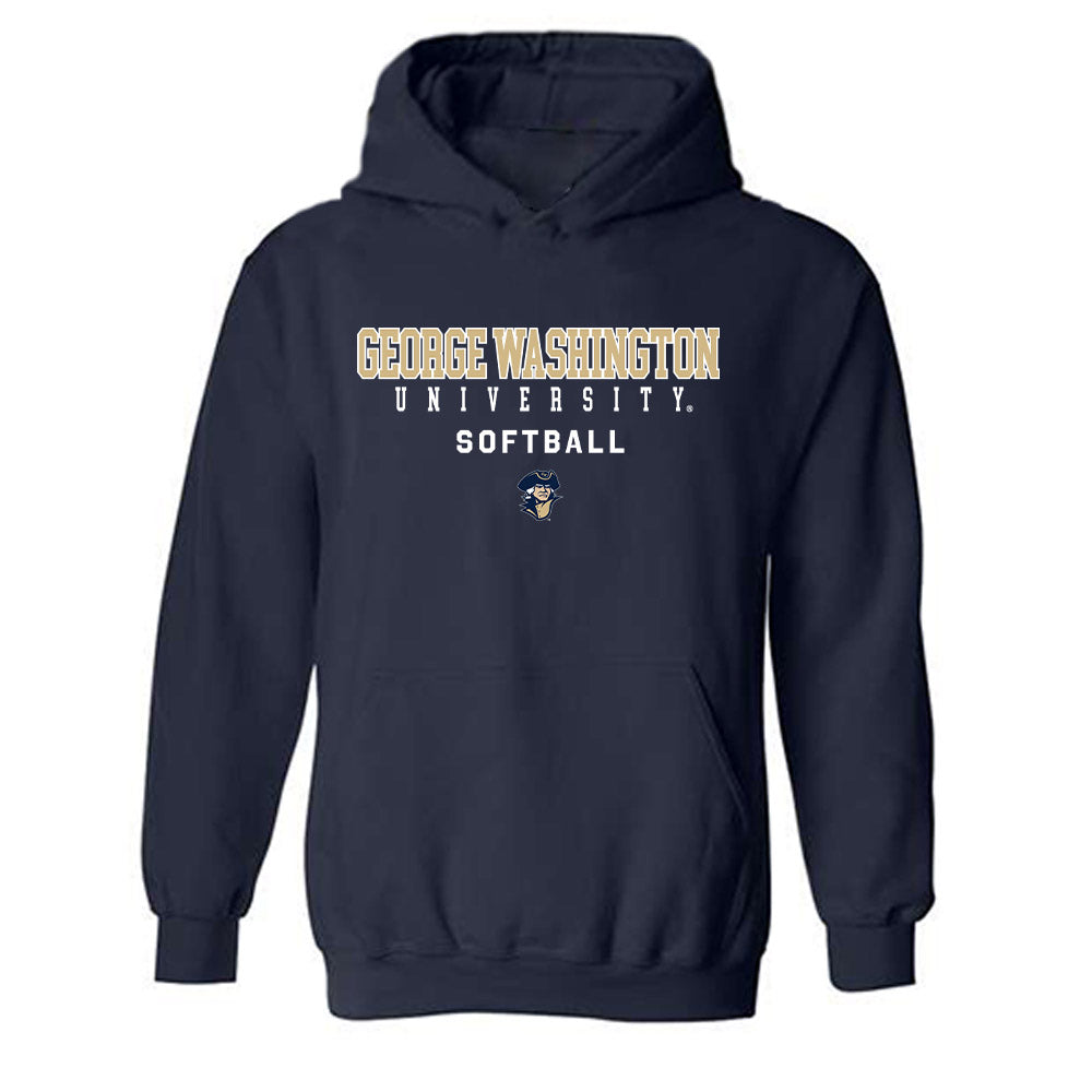 GWU - NCAA Softball : Emi Todoroki - Classic Shersey Hooded Sweatshirt-0