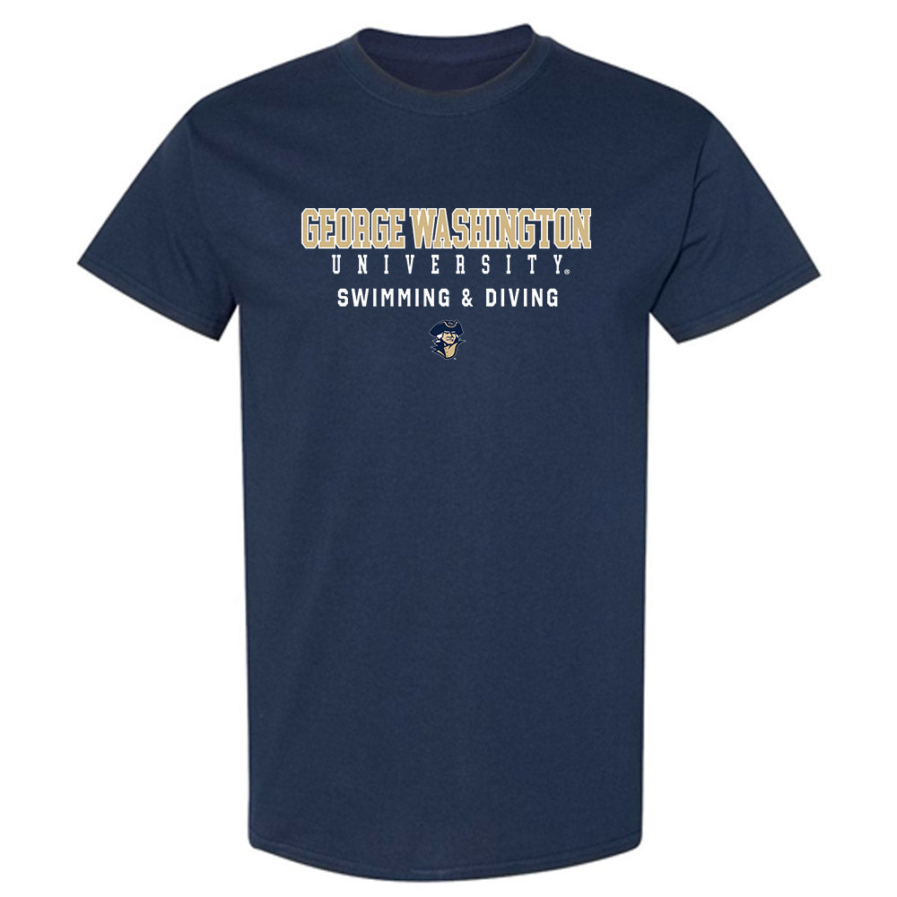 GWU - NCAA Men's Swimming & Diving : Eldad Zamir - Classic Shersey T-Shirt-0