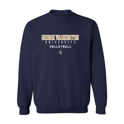 GWU - NCAA Women's Volleyball : Abby Markworth - Classic Shersey Crewneck Sweatshirt-0