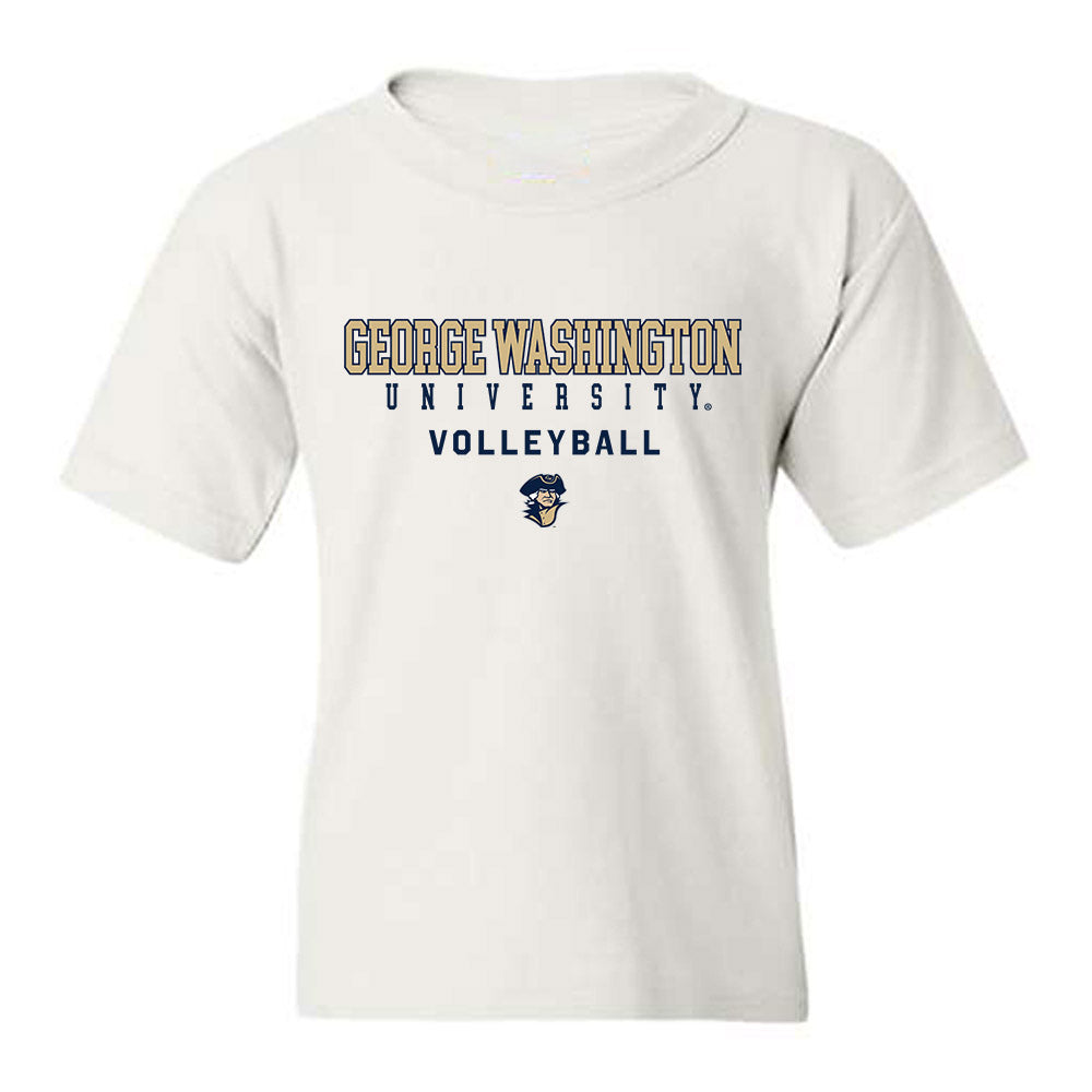GWU - NCAA Women's Volleyball : Abby Markworth - Classic Shersey Youth T-Shirt-0