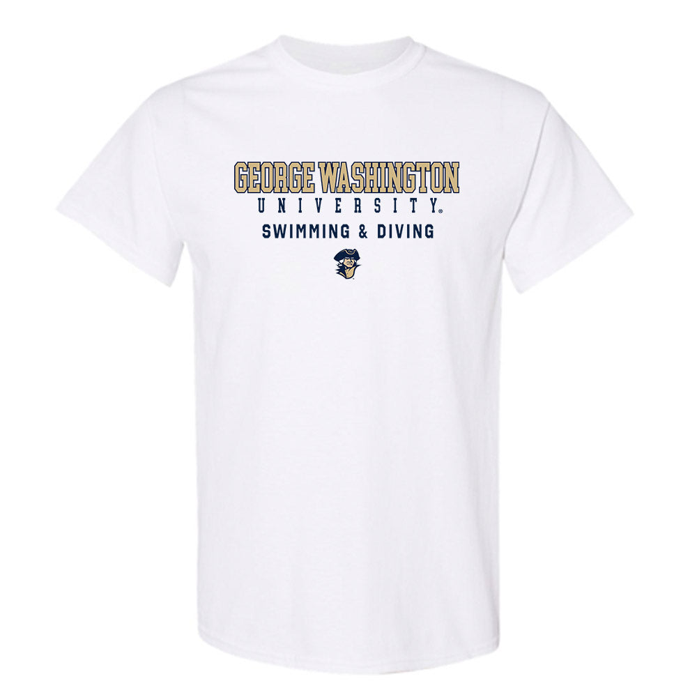 GWU - NCAA Men's Swimming & Diving : Shae Stratton - Classic Shersey T-Shirt-0