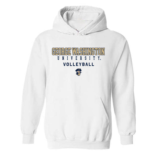 GWU - NCAA Women's Volleyball : Sadee Gedse - Classic Shersey Hooded Sweatshirt-0