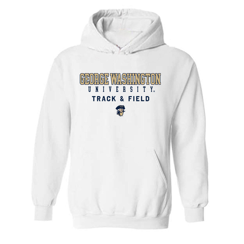 GWU - NCAA Men's Track & Field : Blake Johnson - Classic Shersey Hooded Sweatshirt-0